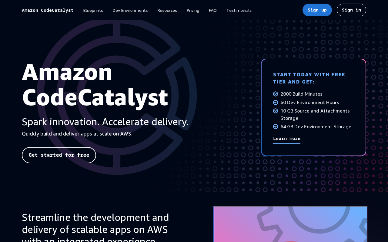 AWS Code Catalyst